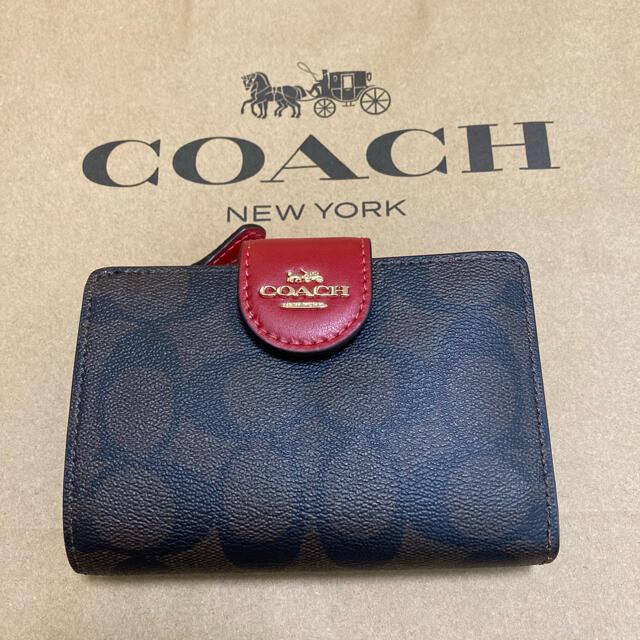 Seal限定商品 コーチcoach 財布 アウトレット 二つ折り財布 コーナージップ ミニ財布 ブラウン レッド C00 Imrvq 公式の Mercurytechnologies Mn Com