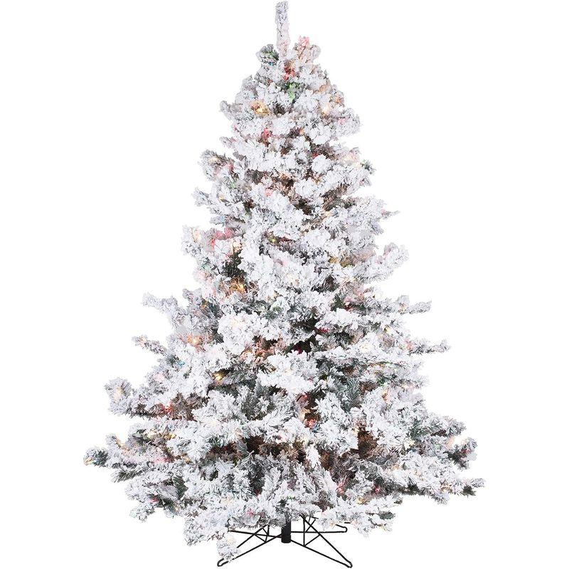 Vickerman 6.5フィート アラスカの松 人工クリスマスツリー 600個のマルチライト付き - 6