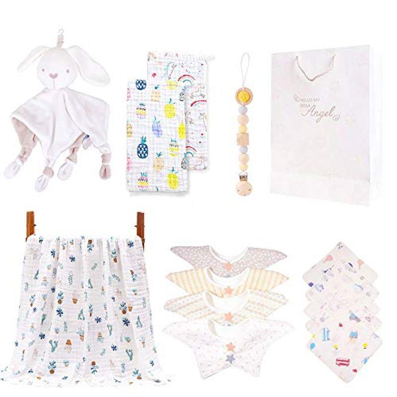 新生児 出産準備 男の子 女の子 詰め合わせ 赤ちゃんグッズ 16点セット 出産祝い 赤ちゃんギフト おくるみ バスタオル 天然綿100 ギフトセット おすすめ Asociacionaepi Es