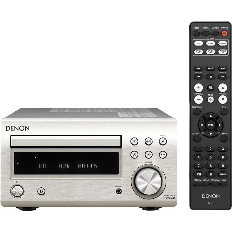 デノン Denon RCD-M41 ワイドFM AM/FMラジオチューナー ディスクリートアンプ搭載 Bluetooth?対応 CDレシーバ ワイドFM Denon RCD M41 AM/FMラジオチューナー ディスクリートアンプ搭載 Bluetooth 対応 CDレシーバ