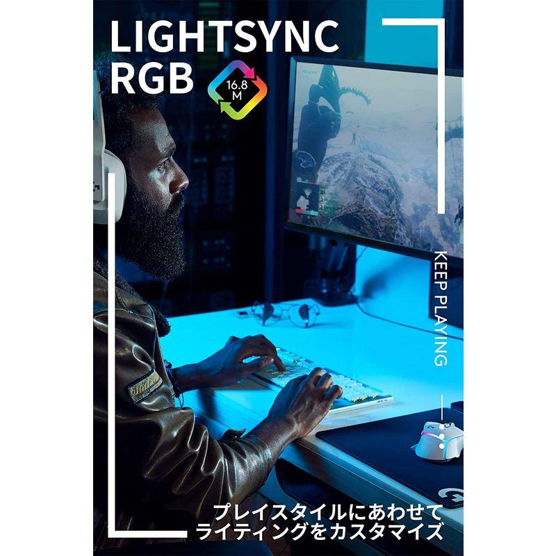 Logicool G G502 X PLUS LIGHTSPEED ワイヤレス RGB ゲーミングマウス HERO 25Kセンサー LIGH