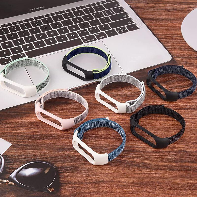 超格安価格 Vancle コンパチブル Xiaomi 柔らかい Mi Band Band Mi 換えバンド 交換ベルト バンド ナイロン 対  スマートウォッチ本体