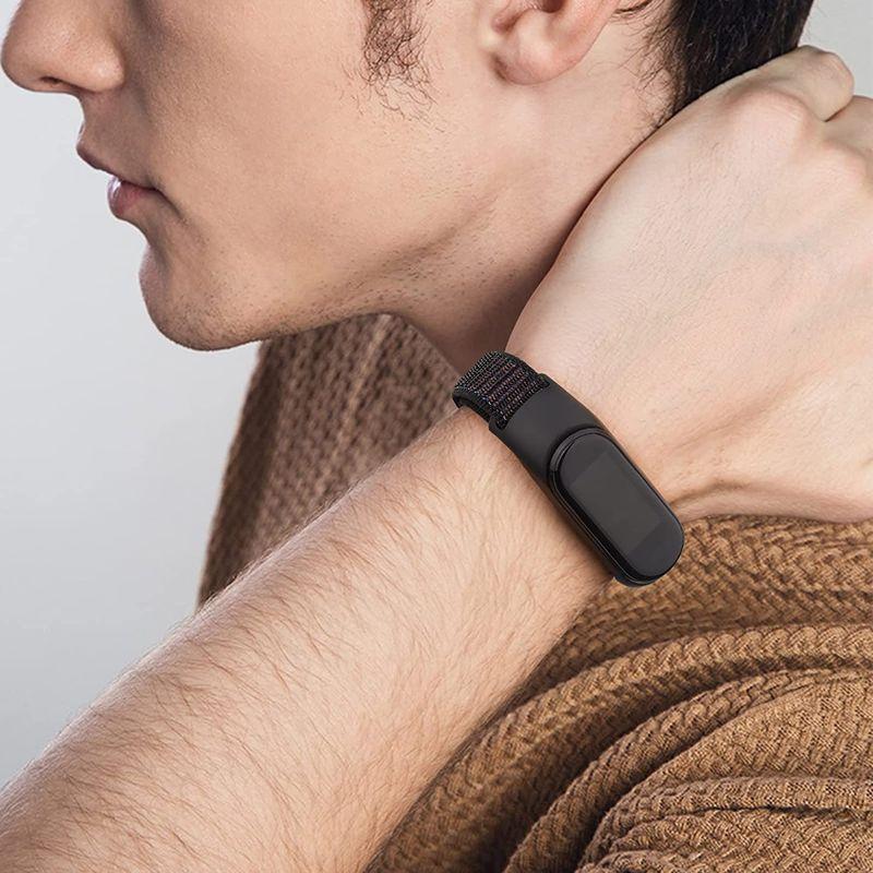 超格安価格 Vancle コンパチブル Xiaomi 柔らかい Mi Band Band Mi 換えバンド 交換ベルト バンド ナイロン 対  スマートウォッチ本体