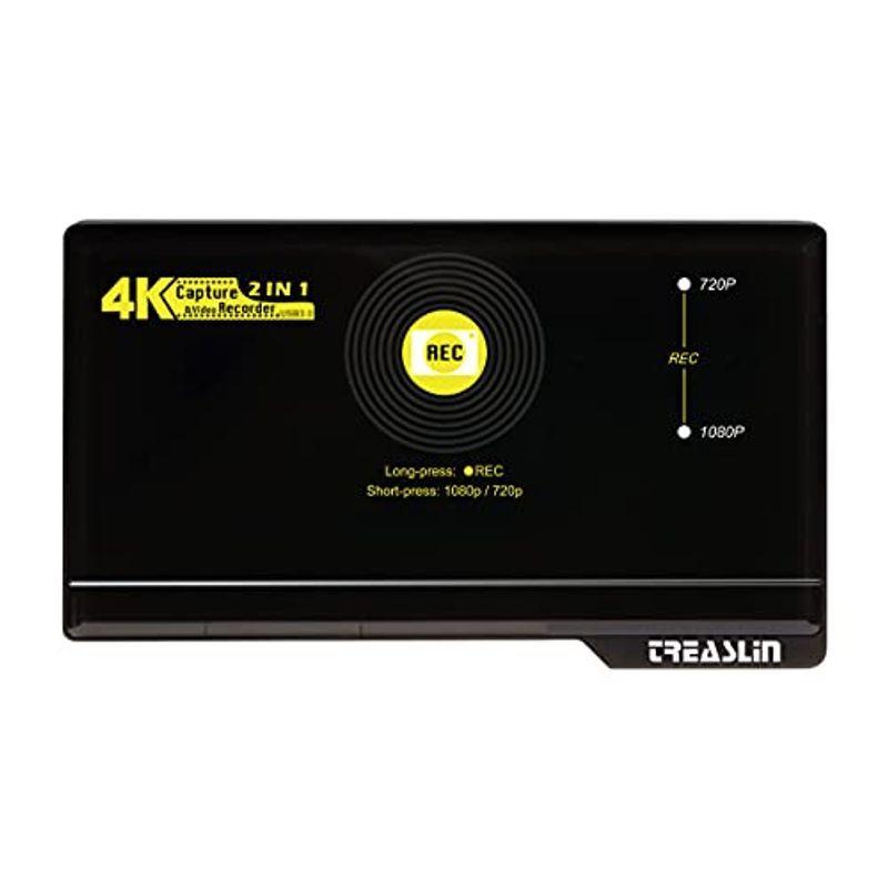 Treaslin キャプチャーボード Pc不要 Hdmi録画機 Obs録画と配信 ゲーム 実況 Usbメモリ Hdd保存 Ps4 Xbox Yecdq75azt スマホ タブレットアクセサリー 周辺機器 Editorialdismes Com