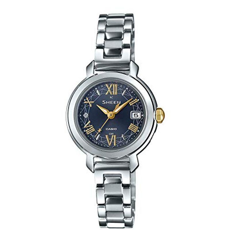 【超特価sale開催】  腕時計 カシオ シーン国内正規品 シルバー レディース SHW-5300D-2AJF 電波ソーラー 腕時計