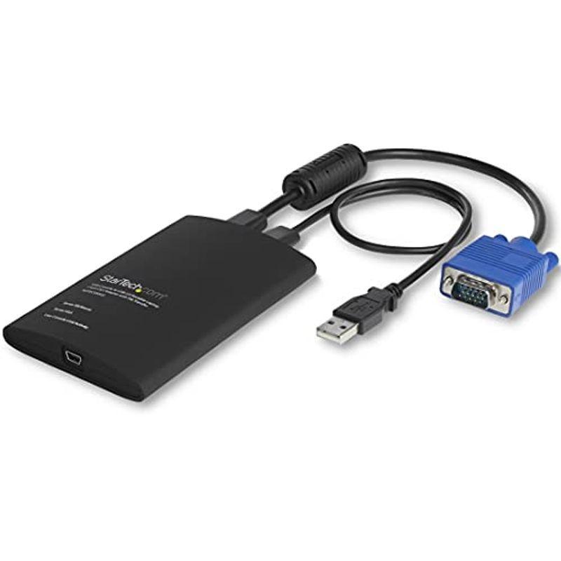 携帯用KVMコンソールアダプタ ノートパソコンのUSBに接続 ファイル転送 ビデオキャプチャ機能付き NOTECO