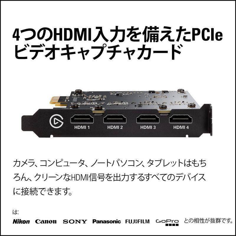 【値下げ】 Elgato Cam Link Pro 内蔵カメラキャプチャカード HDMI入力 1080p60 4K/30 配信/録画/ビデオ会議/授業/ 【3723723364】(23324円)