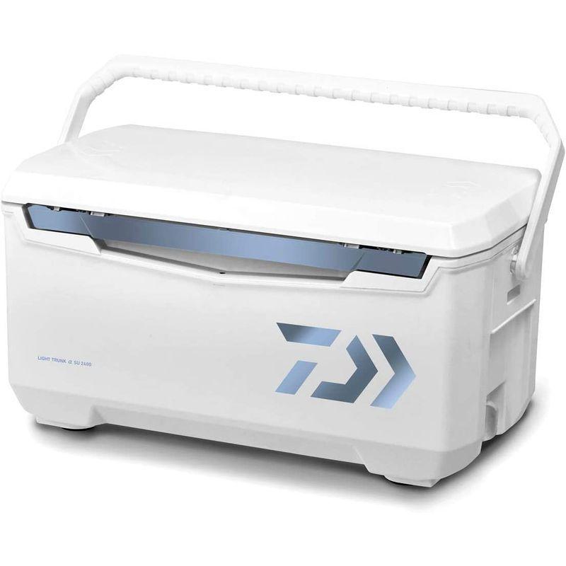 ダイワ(DAIWA) クーラーボックス ライトトランクα SU2400 アイスブルー 釣り 24リットル DAIWA クーラーボックス ライトトランクα SU2400 アイスブルー 釣り 24リットル cm