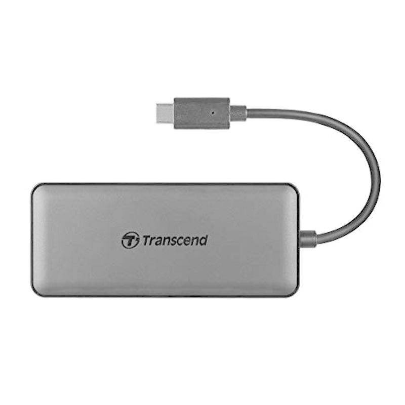 最大66%OFFクーポンTranscend 6-in-1 USB 3.1 Gen Type-C ハブ microSD(UHS-I),SDカード(UHS-II),