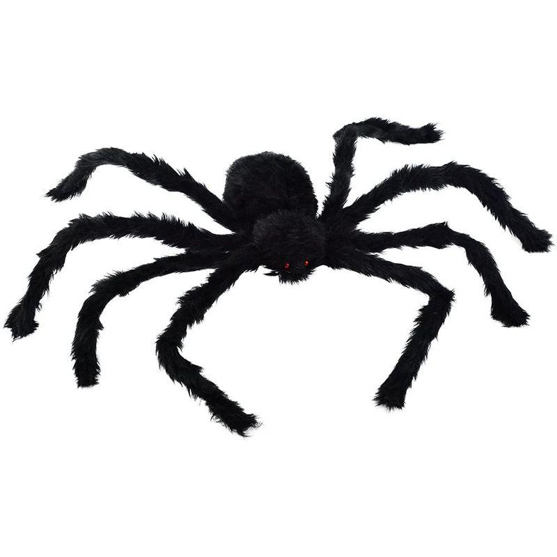 ZOYUBS 黒蜘蛛 クモ スパイダー 巨大 ハロウィンパーティー装飾用蜘蛛