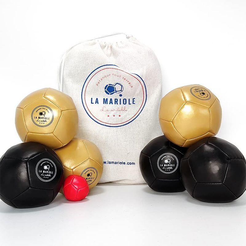 La Mariole ラマリオーレ ペタンク ボールセット フランス大ヒット 全地形対応 ペタンクボール (ブラック・ゴールド) :  20230215043151-01987 : TrendShop3 - 通販 - Yahoo!ショッピング