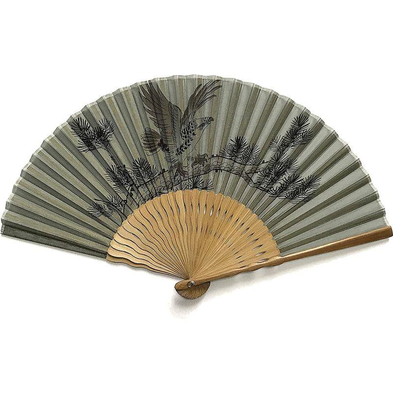 最大93%OFFクーポン扇子 せんす メンズ 紳士用 老松 グレー 和柄 和風 絹扇子 墨絵 シルク扇子 鷹 22cm 着物、浴衣 扇子 男性用 メンズ 絹製 布製 シルク プリント 30間 22cm 馬九行 3902 シンプル おしゃれ ブラック 通勤 通学 自分用 普段使い 竹製骨 せんす 父の日 プレゼント