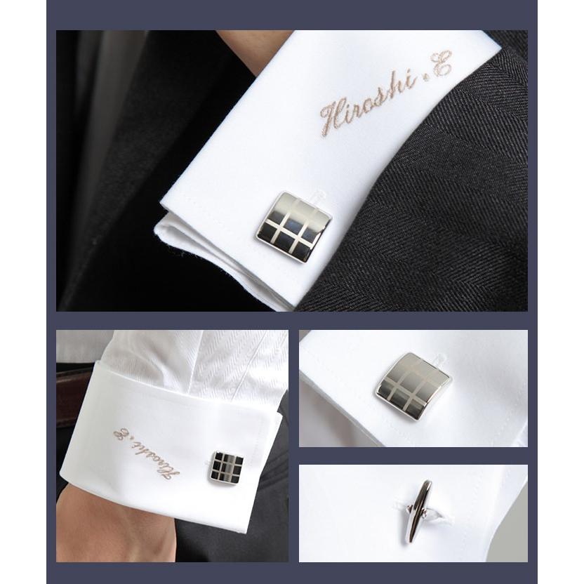 カフス ブロック柄 カフスボタン カフリンクス かっこいい ビジネス 結婚式 パーティー おしゃれ メンズ 紳士用 男性用 オシャレ | ブランド登録なし | 05