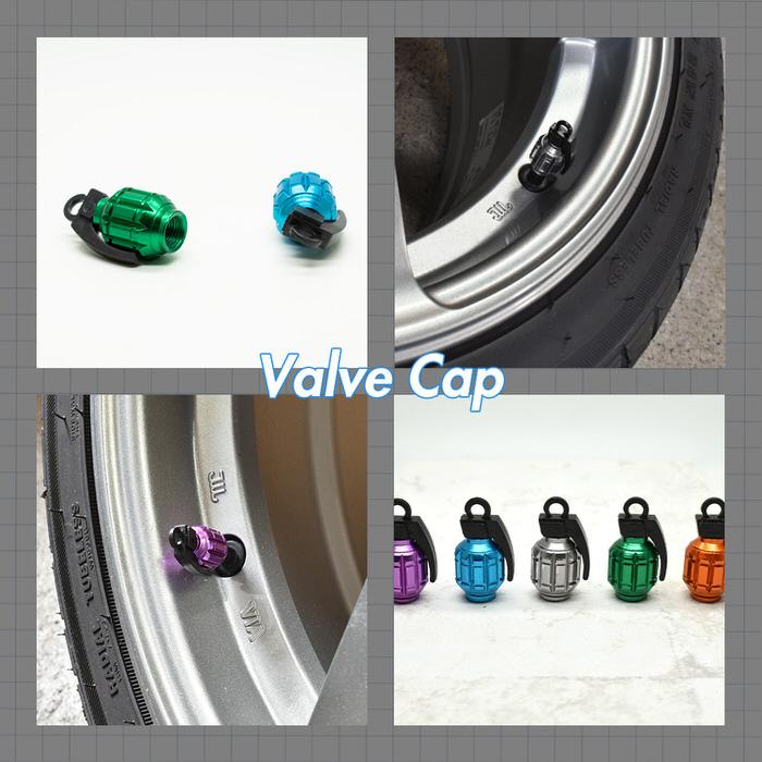 お買い得 アルミ ニウム 合金 車 用 タイヤ バルブ キャップ 500個ダイナミック 防塵 自転 ホイール リム の 装飾 カバー Fucoa Cl