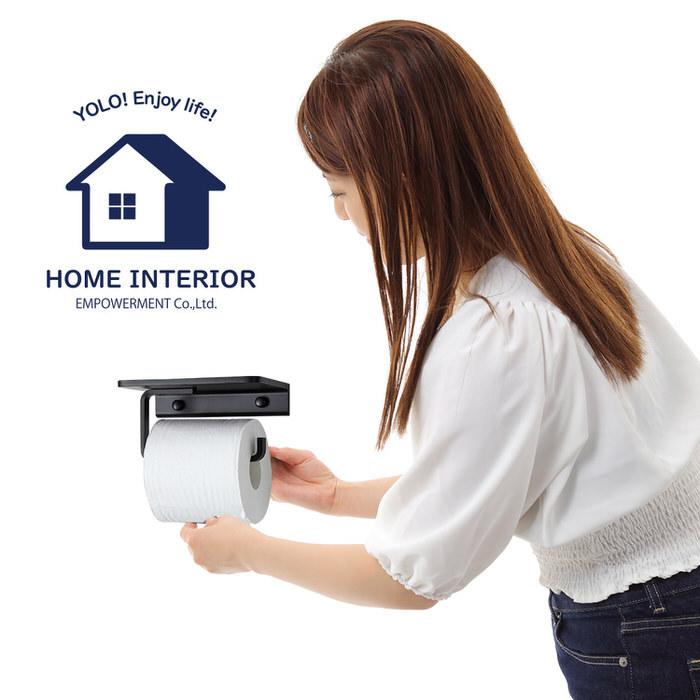 トイレットペーパーホルダー シングル トイレットペーパー トイレ