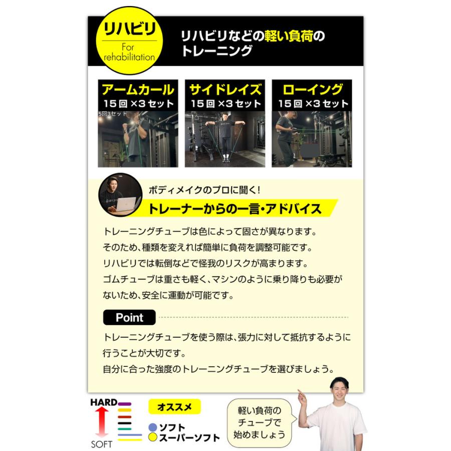 お得セット トレーニングチューブ | 筋トレ チューブ トレーニング