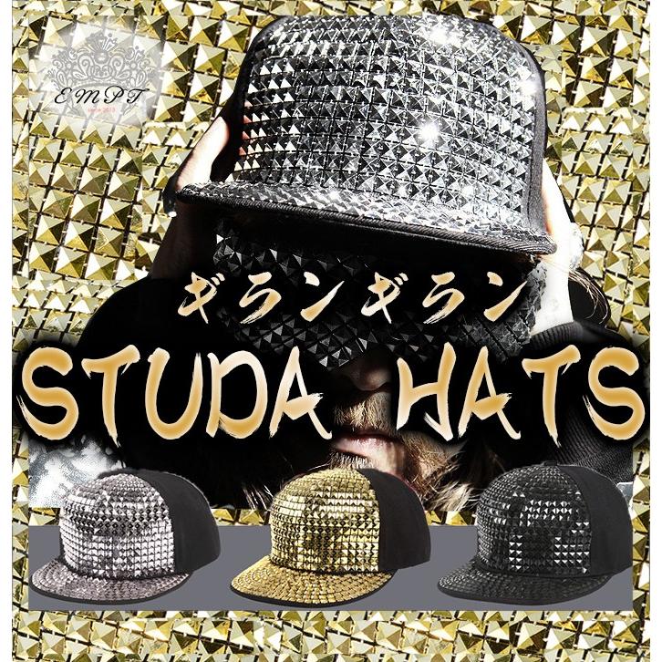 スタッズハットスタッズ スタッズ キャップ おしゃれ キラキラ