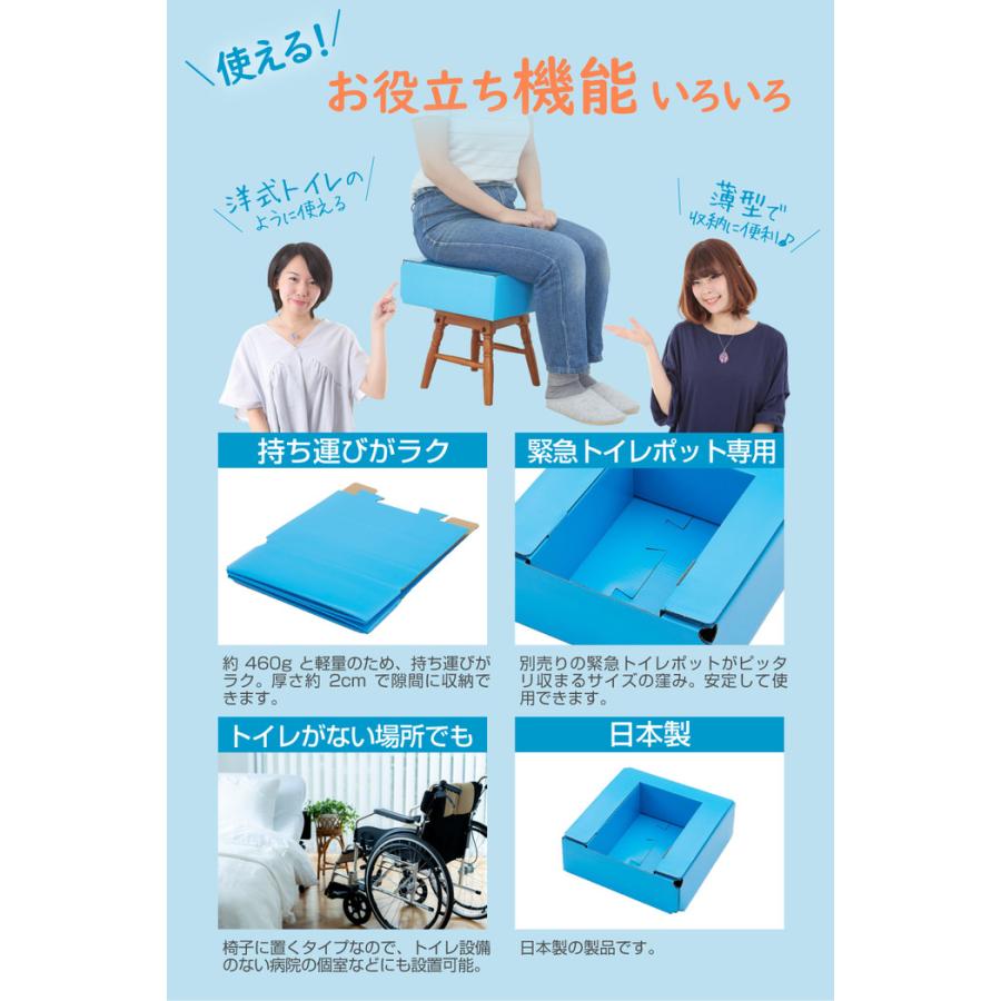 青緑色 ポータブルトイレ 楽天市場】防災用簡易トイレ FUTURE FOX 【防災士推奨】 災害用 防災