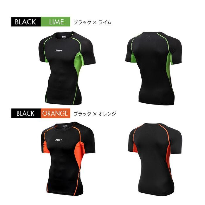 Empt メンズ コンプレッションウェア スポーツシャツ 夏用 最大47 Offクーポン コンプレッション トレ 夏 コンプレッションインナー