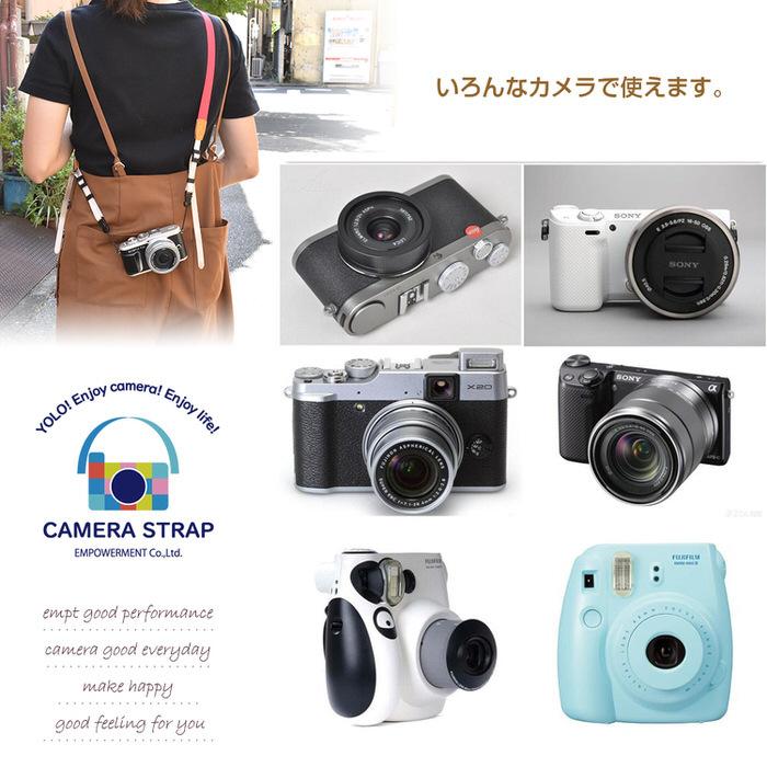 カメラストラップ スリム 柄 カメラ コンデジ 一押し カメラ かわいい ストラップ ミラーレス 一眼レフ いちおし デジカメ かっこいい お洒落 おすすめ おしゃれ Em811b01 トレンドストリート2号店 通販 Yahoo ショッピング