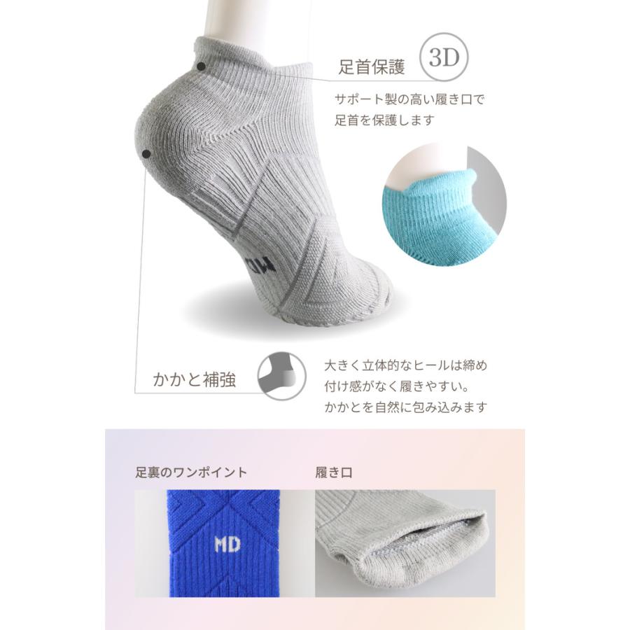 スポーツソックス レディース スポーツ スポーツレディース 通気性 スポーツ くつした ソックス 厚手 靴下 クルー ショート くつ下 マラソン 速乾 ショートソッ |  | 06