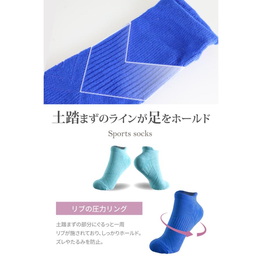 スポーツソックス レディース スポーツ スポーツレディース 通気性 スポーツ くつした ソックス 厚手 靴下 クルー ショート くつ下 マラソン 速乾 ショートソッ |  | 09