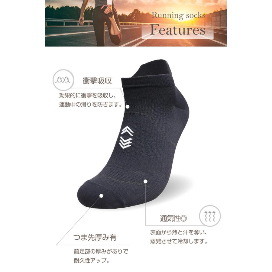 ランニングソックスレディース1 ランニングソックス スポーツ 人気 ランニングソックス 厚手 ランニング 靴下 ソックス おしゃれ ジュニア 靴下 滑り止め シンプ |  | 04