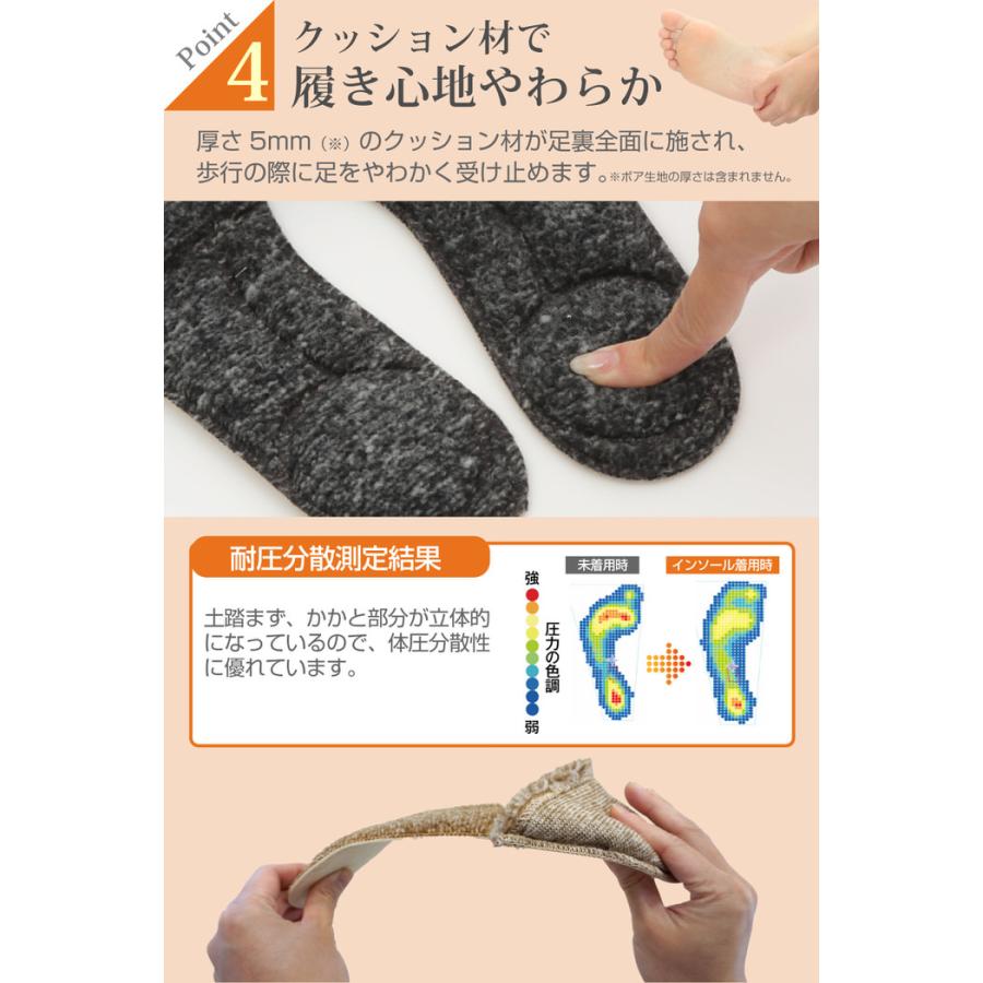 暖ボアフリースインソール Toe インソール 保温 冬 インソール 防寒 中敷き フリース ボア 秋 爪先 あったか 暖かい レディース 防寒用 |  | 07