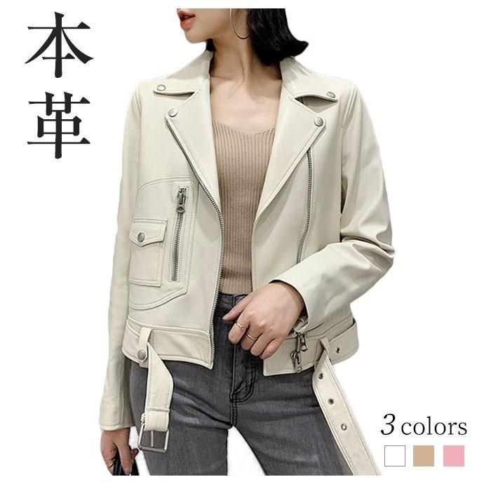 ラムレザーコート 本革 ライダースジャケット レディース 本革レザー 革テーラードコート 羊革 革ブルゾン ショートジャケット 革ジャン ラムレザー 秋冬コート Yd356 Trendy Me 通販 Yahoo ショッピング