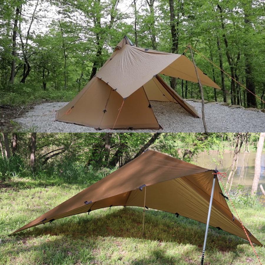 ダイアモンドシェルタータープ DST タープ シマロン／レッドクリフ用　DST Diamond Shelter Tarp /for Cimarron Redcliff Seekoutside｜trente-trois｜08