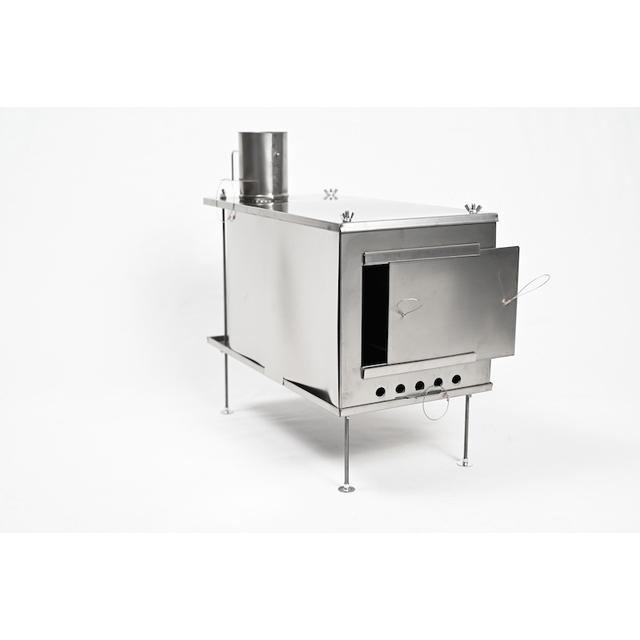 薪ストーブ ポータブルU-ターンストーブLサイズ 新モデル チタン