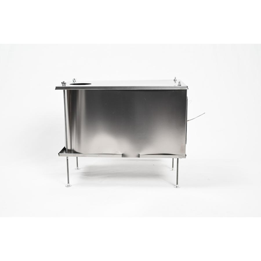 薪ストーブ ポータブルU-ターンストーブLサイズ 新モデル チタン製