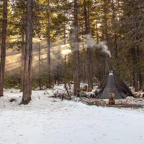 薪ストーブ ポータブルU-ターンストーブ Mサイズ 新モデル チタン製