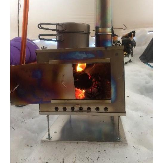 ユティリティープレート Lサイズ /チタンストーブLサイズ用 シーク