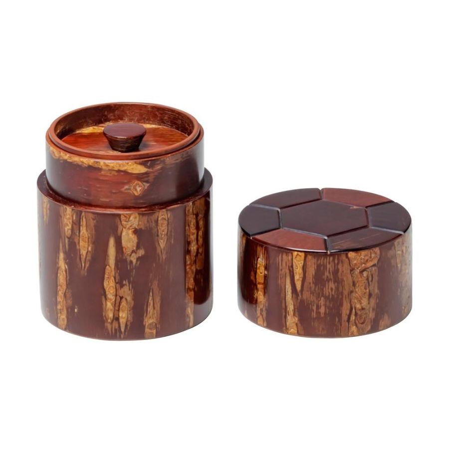 時間指定不可 総皮茶筒 細型小 天亀甲 荒川慶太郎 作 き 激安単価で Www Thedailyspud Com