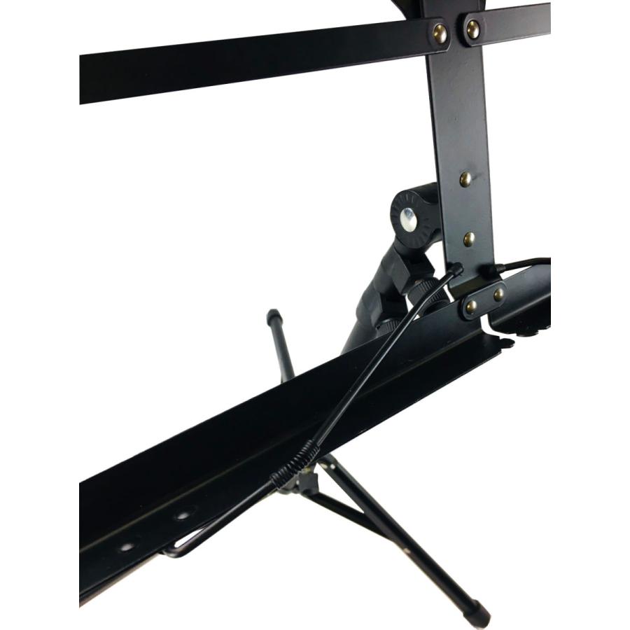 T-2 見台 】座奏用 譜面台 折りたたみ式 スチール製 ケース付き 三味線