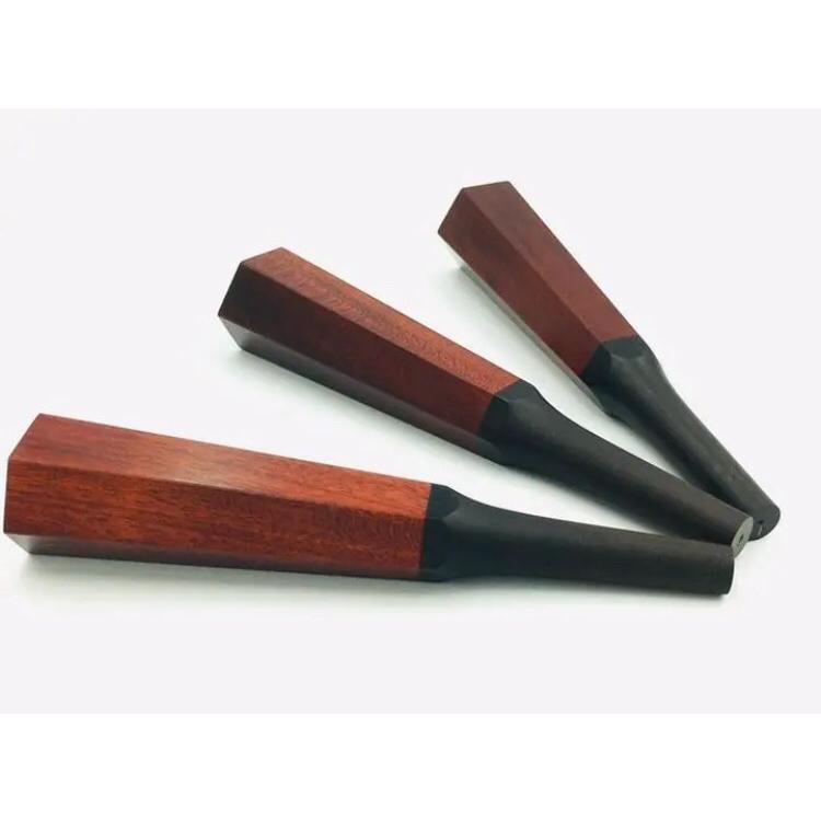 紅木ジョイント 黒檀 糸巻〈素六〉8.5 (仕込み込) 】津軽三味線用