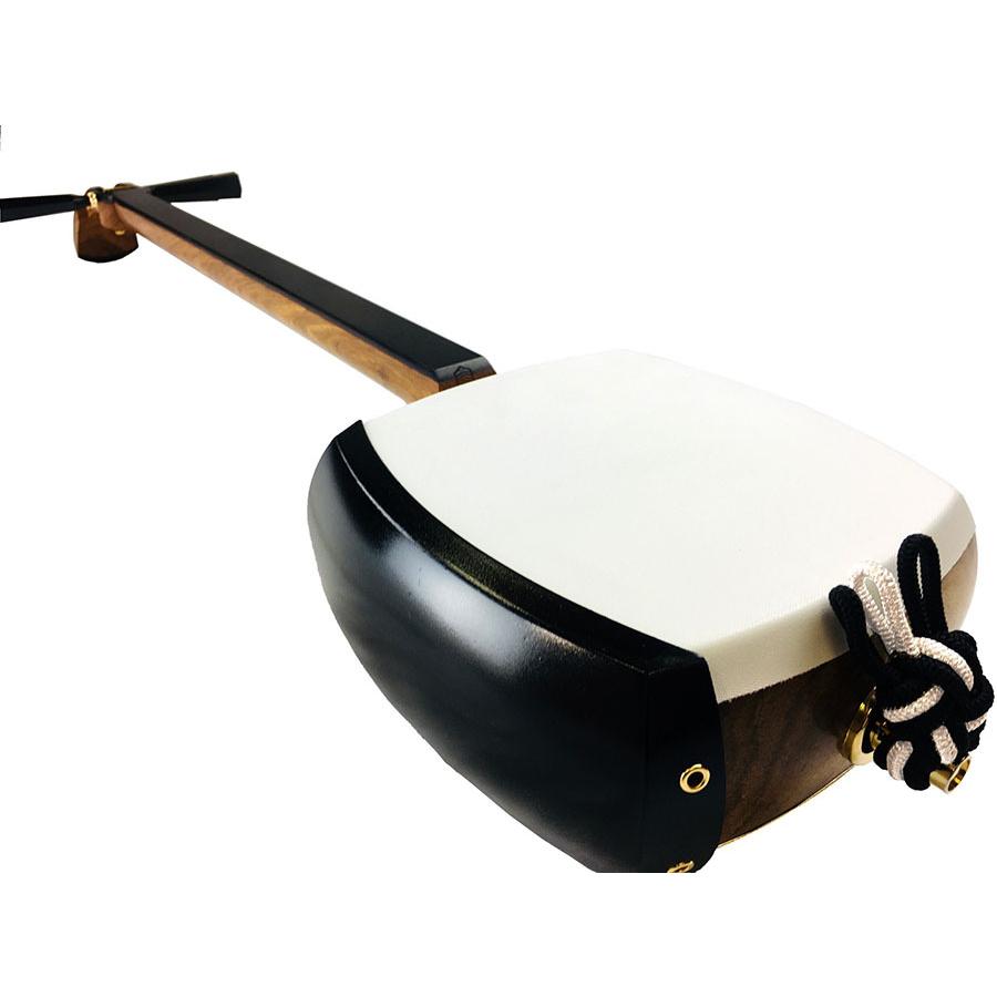 津軽三味線 -negro blanco-【本体+フルセット】三つ折れ