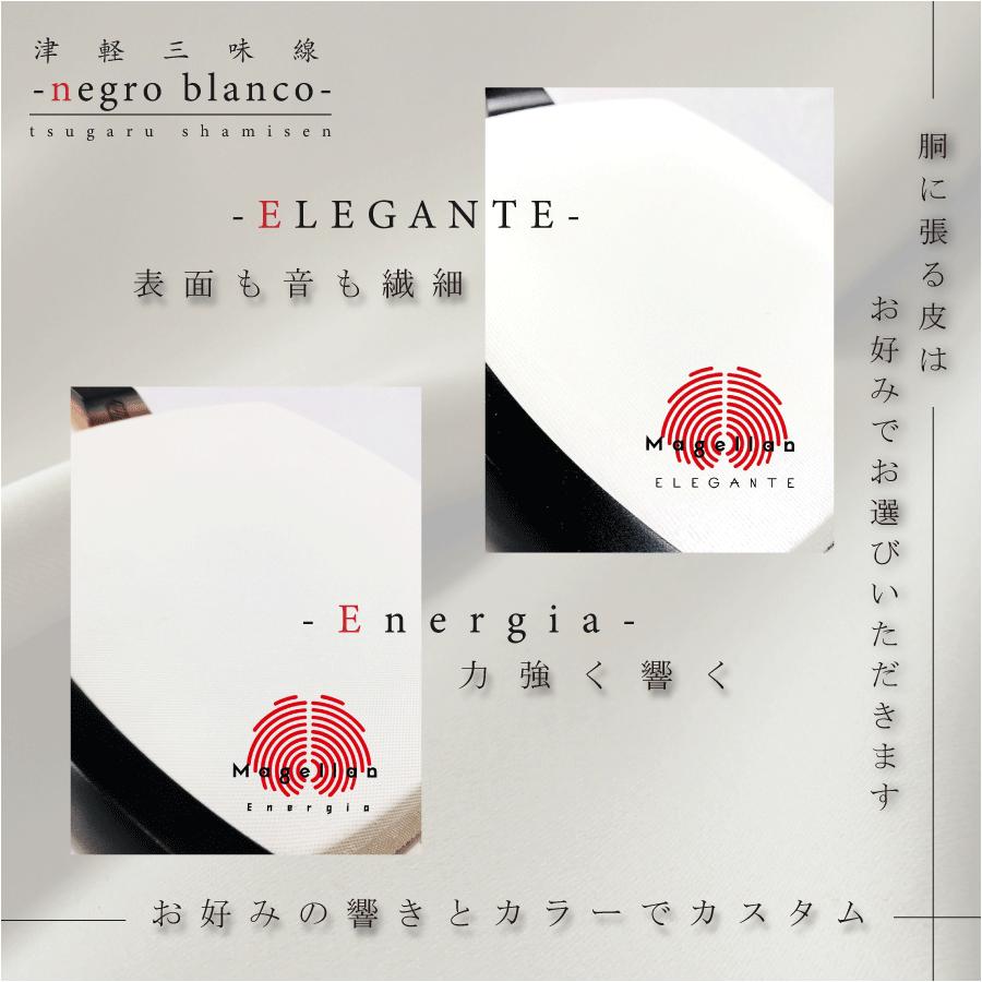 津軽三味線 -negro blanco-【本体+フルセット】三つ折れ : 三味線shop