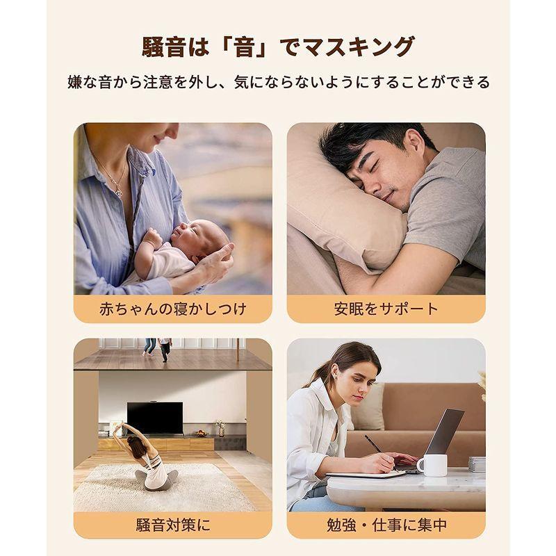 Dreamegg ホワイトノイズマシン 21種癒し音 Offタイマー付 無段階音量調節 赤ちゃん オルゴール 寝かしつけ 耳鳴り 騒音対策 ベビーベッド Www Mantraman Com Mx