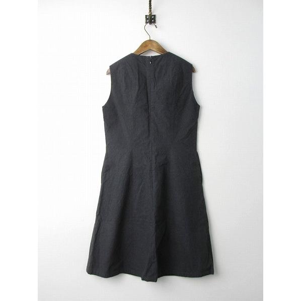 而今禾 ジコンカ コットン ウール ノースリーブ ワンピース 9 チャコール フレア 無地 ブランド古着 買取販売 Tresor 通販 Yahoo ショッピング