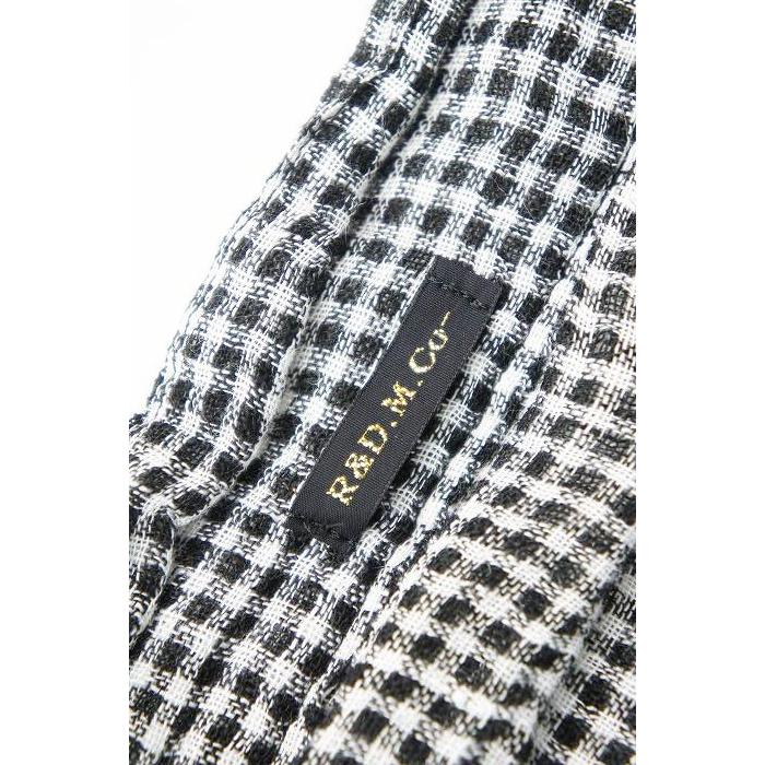 美品 定価3.7万円 R&D.M.Co- オールドマンズテーラー リネン ギンガム  