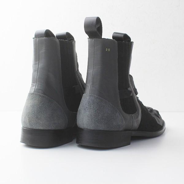 COMME des GARCONS コムデギャルソン リボン サイドゴア ブーツ COMME des GARCONS コムデギャルソン リボン サイドゴア ブーツ