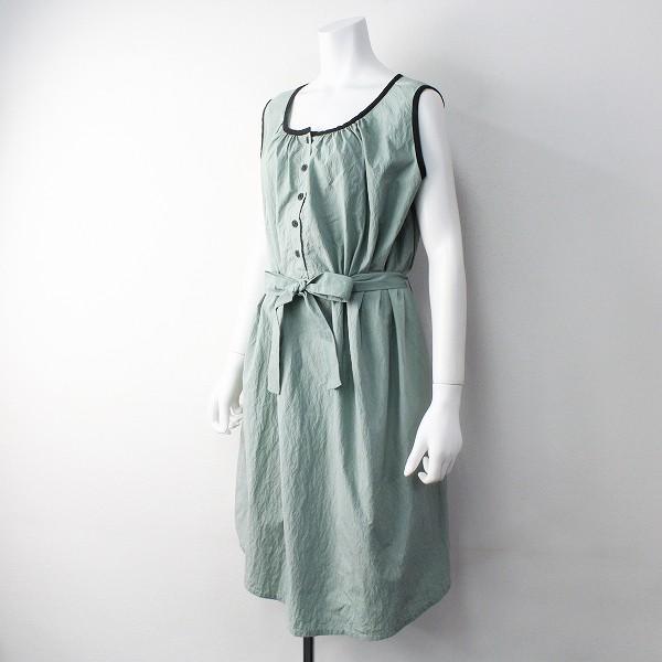 サマーセール Blanket ブランケット コットン ナイロン ギャザー ノースリーブ ワンピース F ミント 系 ブランド古着 買取販売 Tresor 通販 Yahoo ショッピング