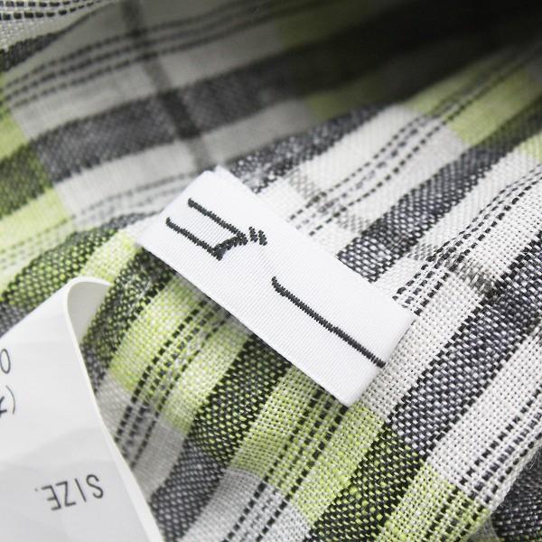 ウィンターセール ゴーシュ 共布ベルト チェックリネン スタンドカラー シャツワンピース2 グレー イエロー ブランド古着 買取販売 Tresor 通販 Yahoo ショッピング