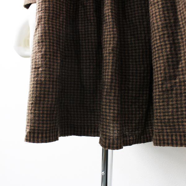 オータムセール】maison de soil メゾンドソイル ギンガムチェック  