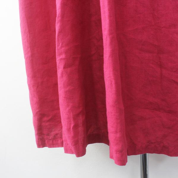 スプリングセール Nest Robe ネストローブ リネンスキッパーワンピースfree ピンク チュニック ドレス 麻 染色加工 ブランド古着 買取販売 Tresor 通販 Yahoo ショッピング