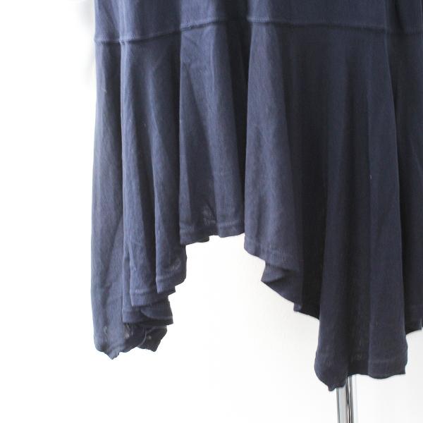 スプリングセール 美品 Zucca ズッカ コットン ギャザーヘムライン ノースリーブワンピース M ダークネイビー ブランド古着 買取販売 Tresor 通販 Yahoo ショッピング