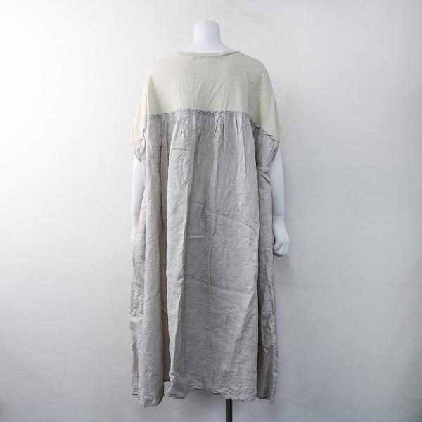 完売品 18ss Universal Seven ユニバーサル セブン コットン リネン ロングギャザーワンピースf ナチュラル ブランド古着 買取販売 Tresor 通販 Yahoo ショッピング