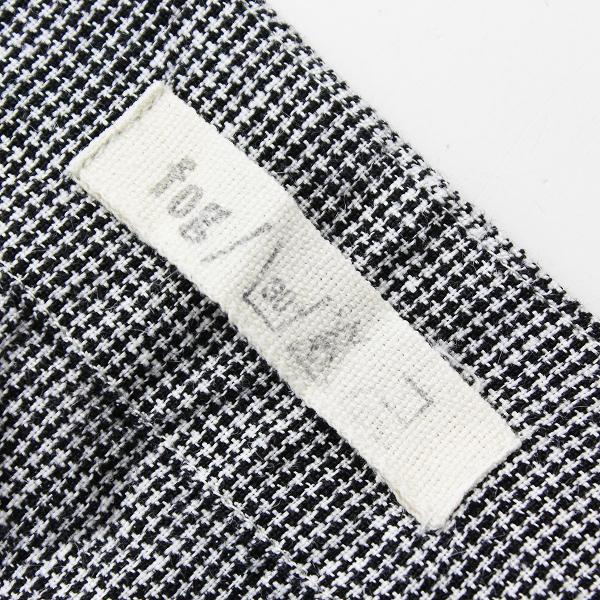 オータムセール Fog Linen Work Nest Robe フォグリネンワーク ネストローブ 千鳥格子柄 リネン ノースリーブ ワンピース F 白黒 ブランド古着 買取販売 Tresor 通販 Yahoo ショッピング